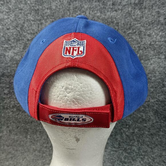 Buffalo Bills NFL Hat Cap Blue Shockwave Splash RARE Reebok Pro Line - Picture 3 of 9